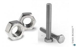 Bumax nuts and bolts