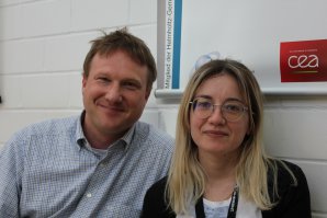 Tobias Schrader and Marialucia Longo Tobias Schrader and Marialucia Longo